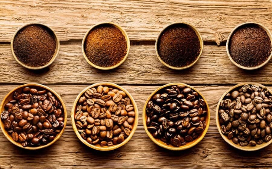 Hạt cà phê là nguyên liệu chính để kinh doanh quán cà phê